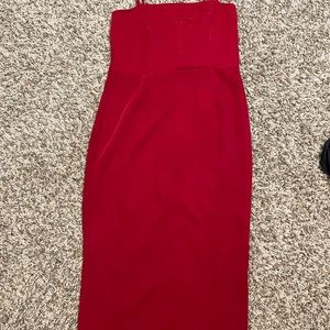 Red medi. Only wore once